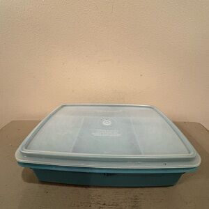 VTG Tupperware Tuppercraft Stow-N-Go Divided Craft Organizer Container